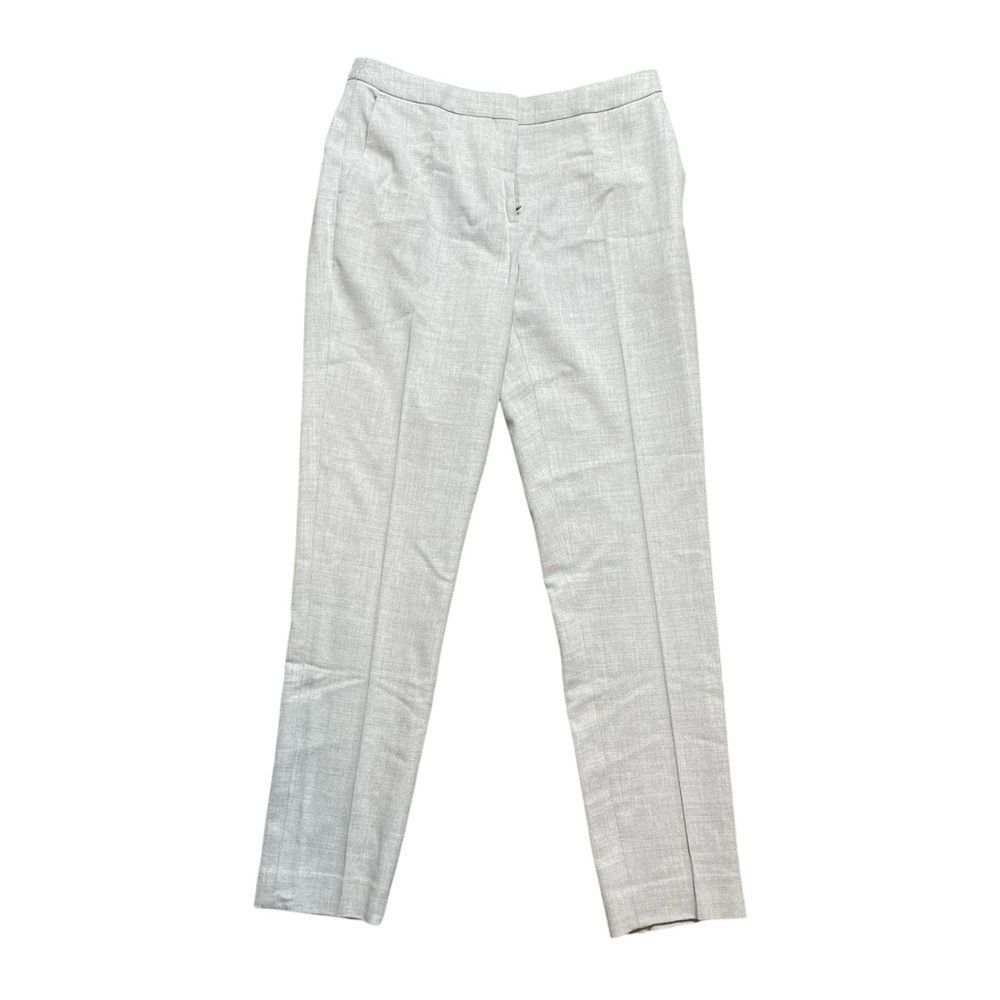 Reiss Haven Trouser Light Gray Straight Leg Size 6 - Picture 2 of 8